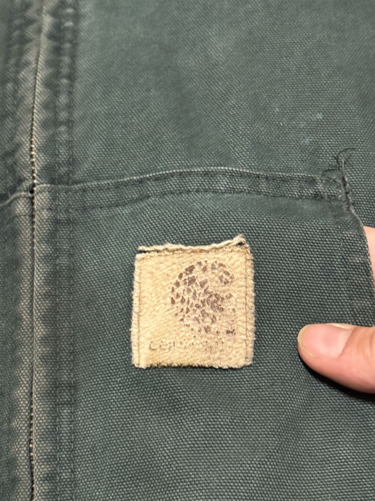 Carhartt Carhartt Hunter Green Vintage 90s Large Quick Duck J06 HTG Size US L / EU 52-54 / 3 - 4 Thumbnail