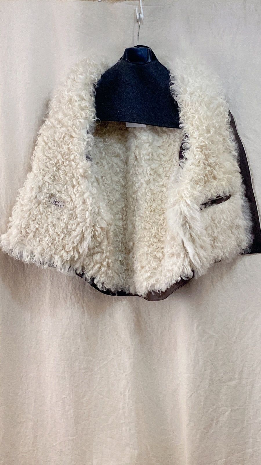 Hermes Hermes leather shearling vest Size US M / EU 48-50 / 2 - 3 Thumbnail