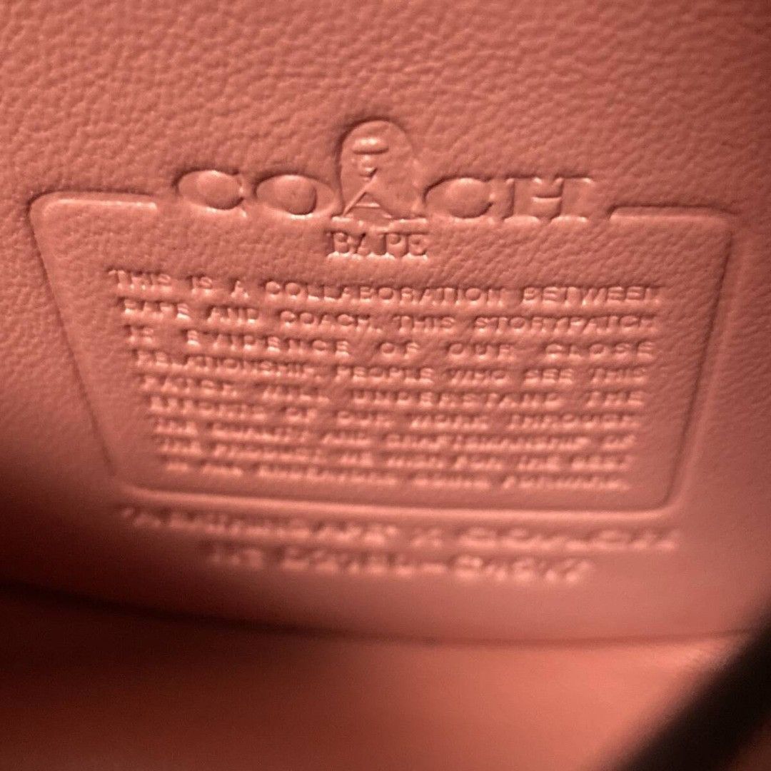 Bape × Coach BAPE × COACH MINI TOP HANDLE SADDLE BAG PINK a bathing ape Size ONE SIZE - 8 Thumbnail
