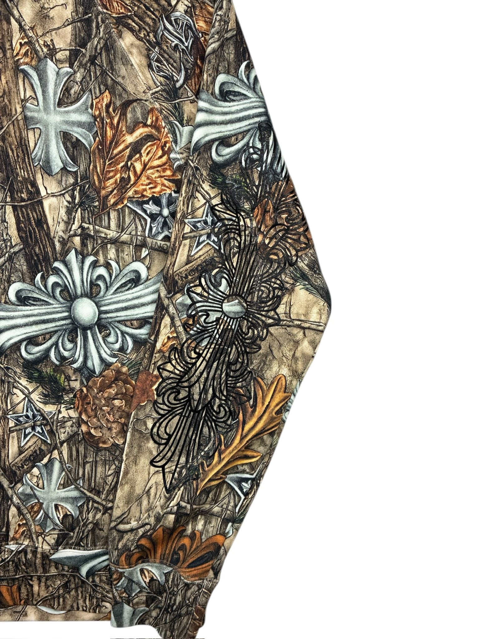 Chrome Hearts CHROME HEARTS X NOCTA FLEECE CREWNECK 'CAMO' Size US M / EU 48-50 / 2 - 7 Thumbnail