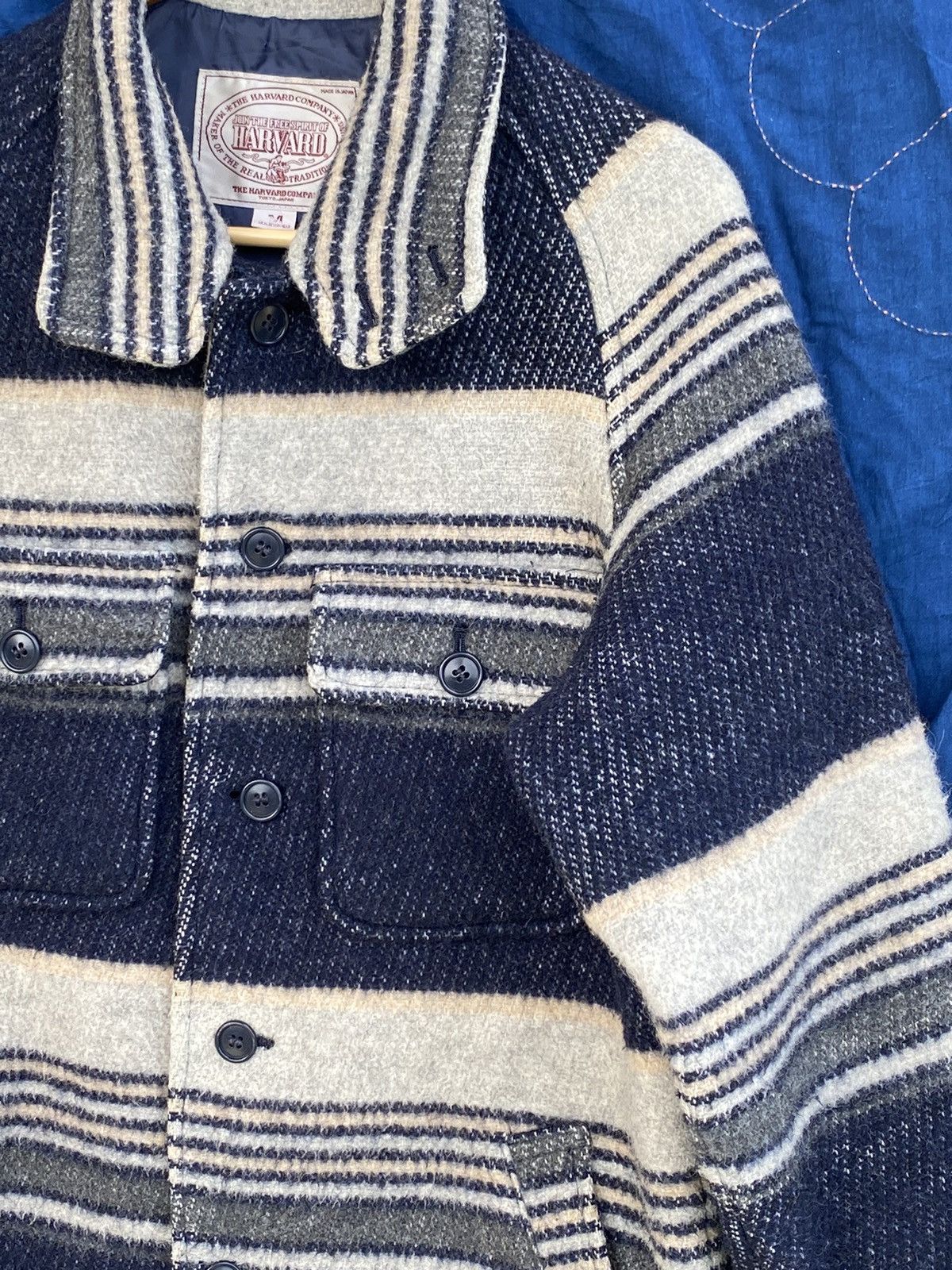 Vintage Vintage Harvard Flannel Jacket Size US M / EU 48-50 / 2 - 9 Thumbnail