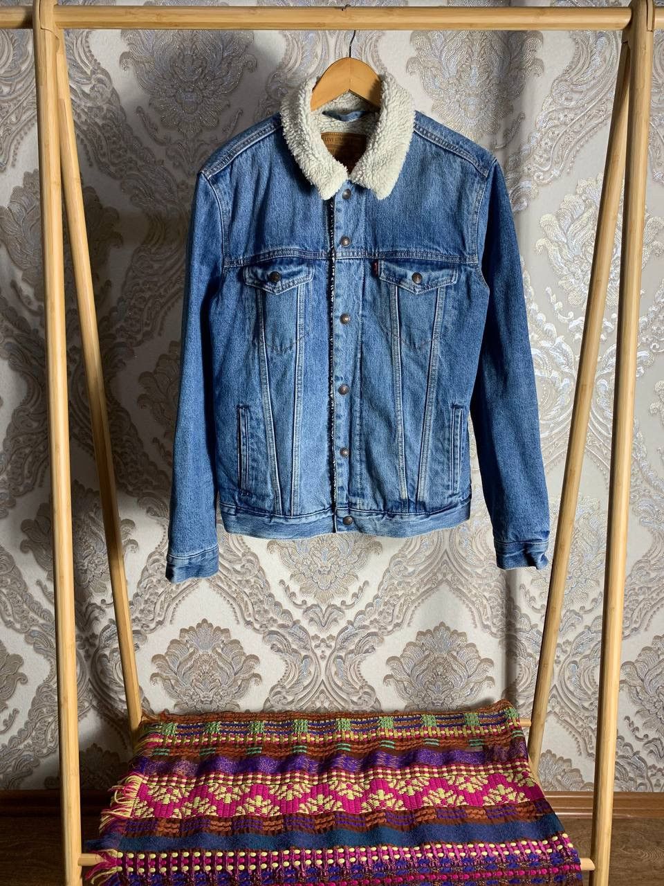Levi's × Vintage VERY RARE LEVI’S DENIM SHERPA JACKET JAPAN STYLE DESIGNER Size US M / EU 48-50 / 2 - 1 Thumbnail