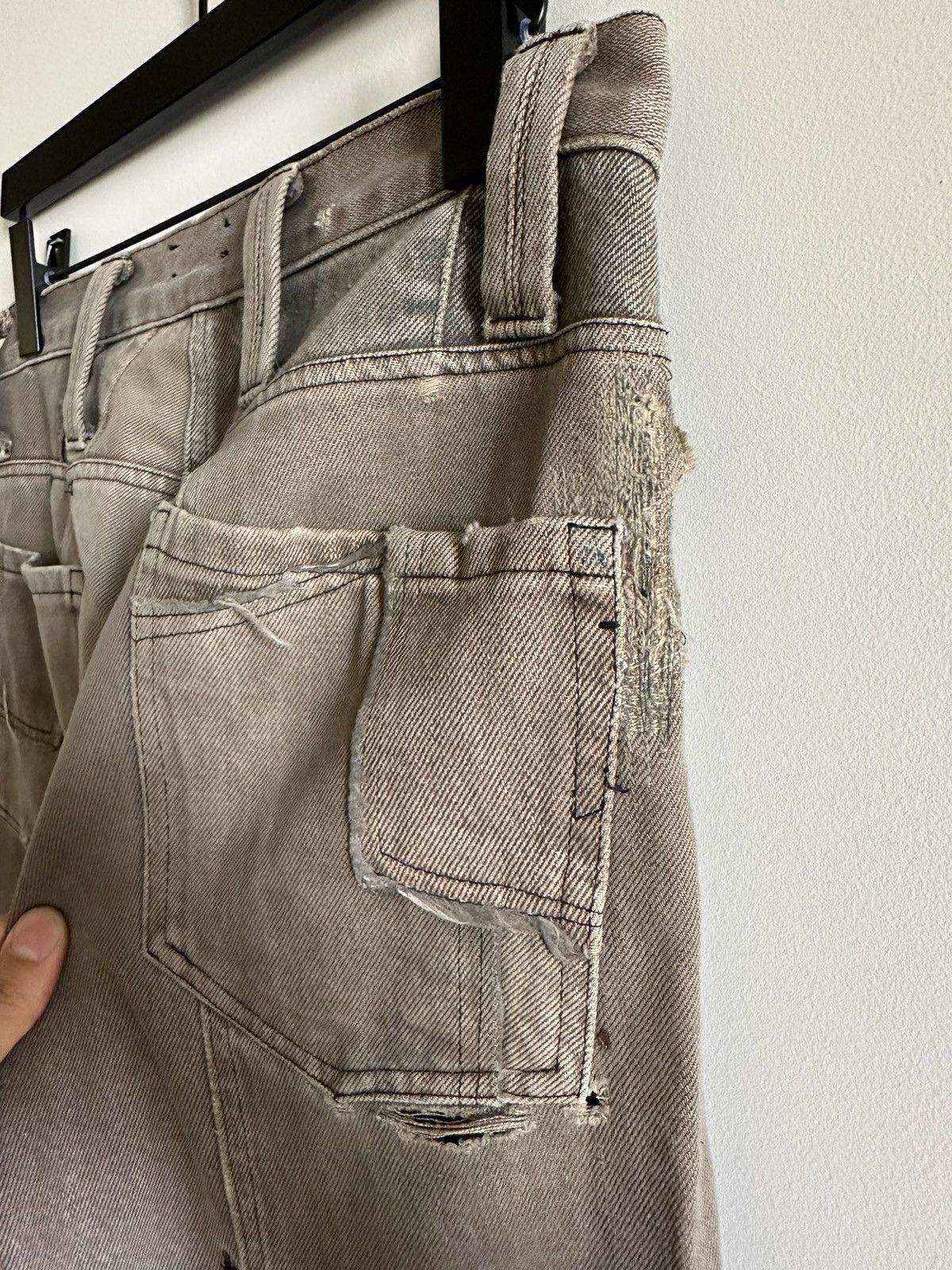 Other Ant/Anti Scrap Denim Sample Grey / brown Size US 29 - 7 Thumbnail