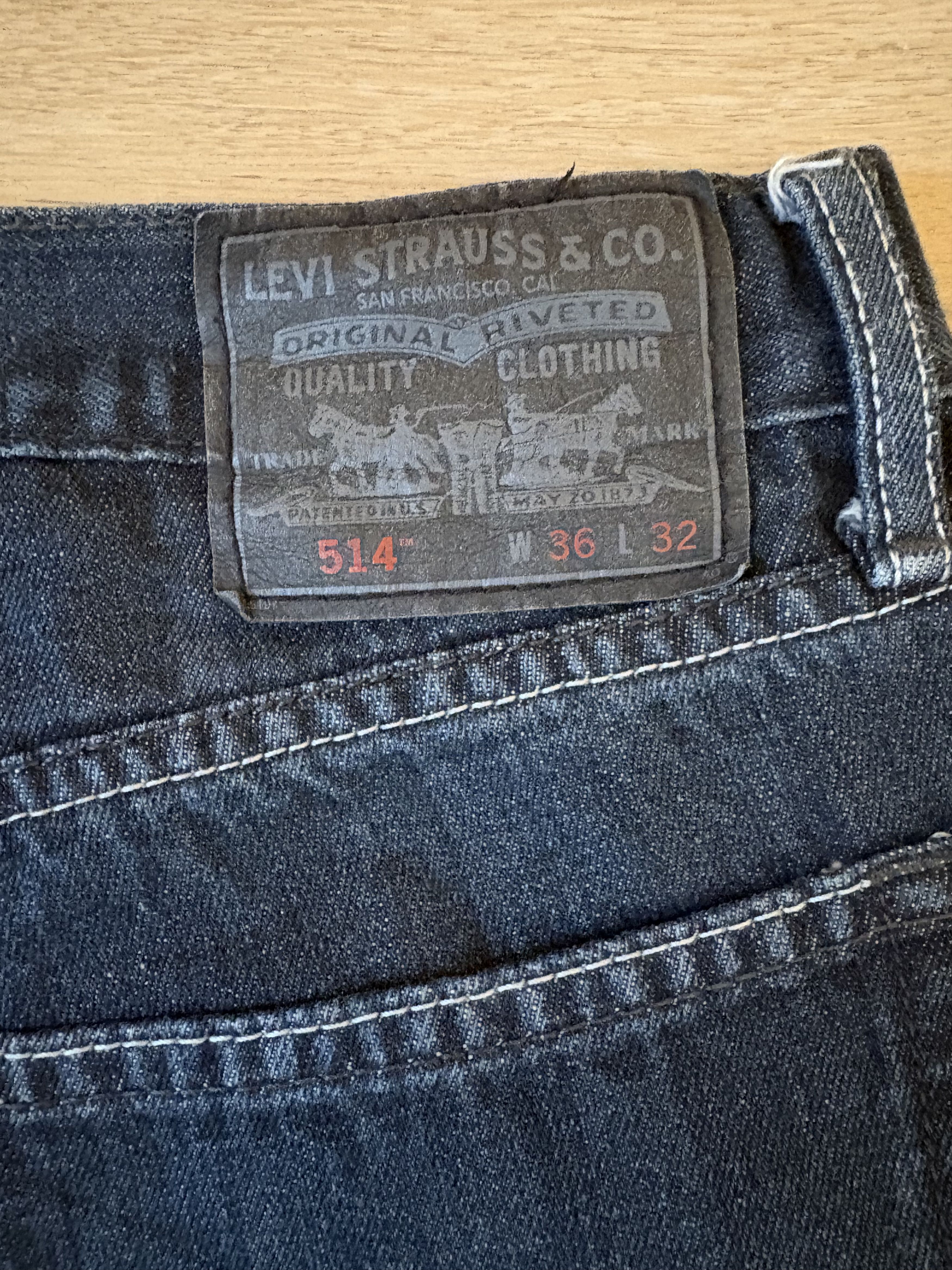 Levi's RARE 514 LEVI'S Size US 32 / EU 48 - 3 Thumbnail
