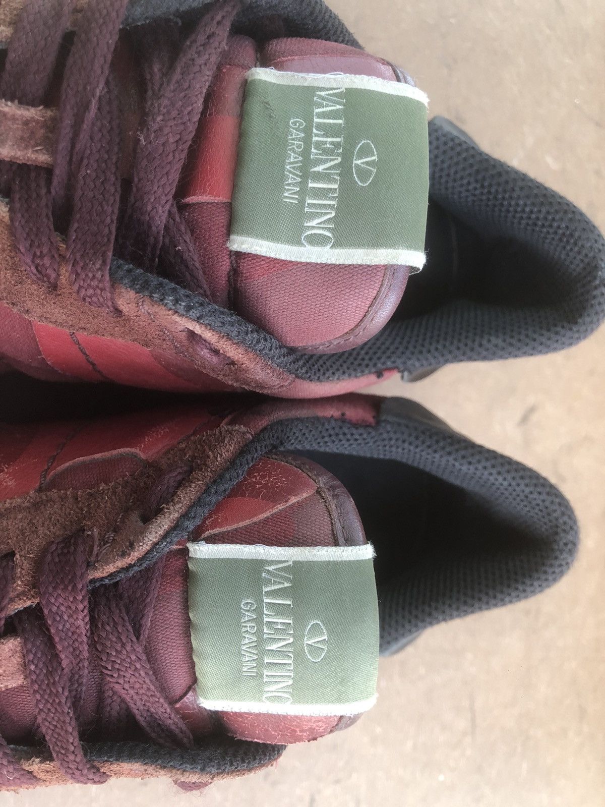 Designer × Valentino Valentino Garavani Red Leather Men’s Sneakers Size 41 Size US 9.5 / IT 39.5 - 12 Thumbnail