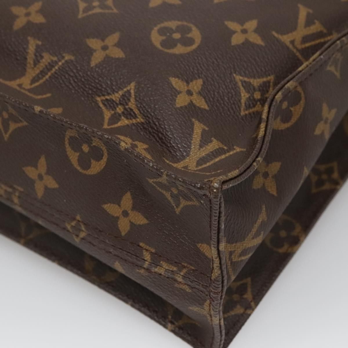 Louis Vuitton LOUIS VUITTON Monogram Sac Plat Hand Bag M51140 Size ONE SIZE - 12 Thumbnail