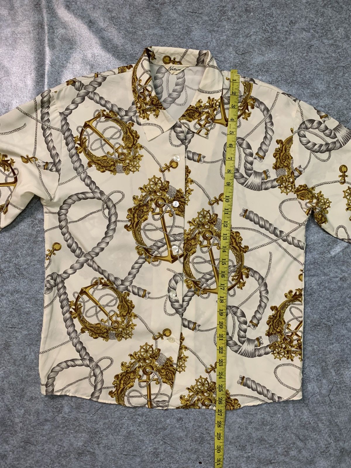 Japanese Brand Rare Design Vintage Nature Long Sleeve Blouse Size M / US 6-8 / IT 42-44 - 8 Thumbnail