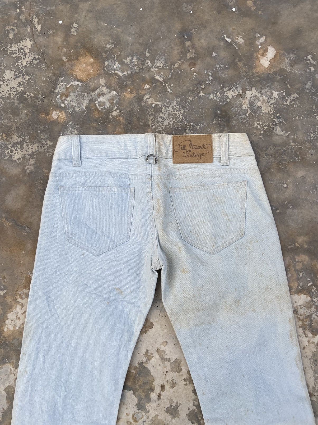 Japanese Brand Jill Stuart Distressed Pant Size US 29 - 4 Thumbnail