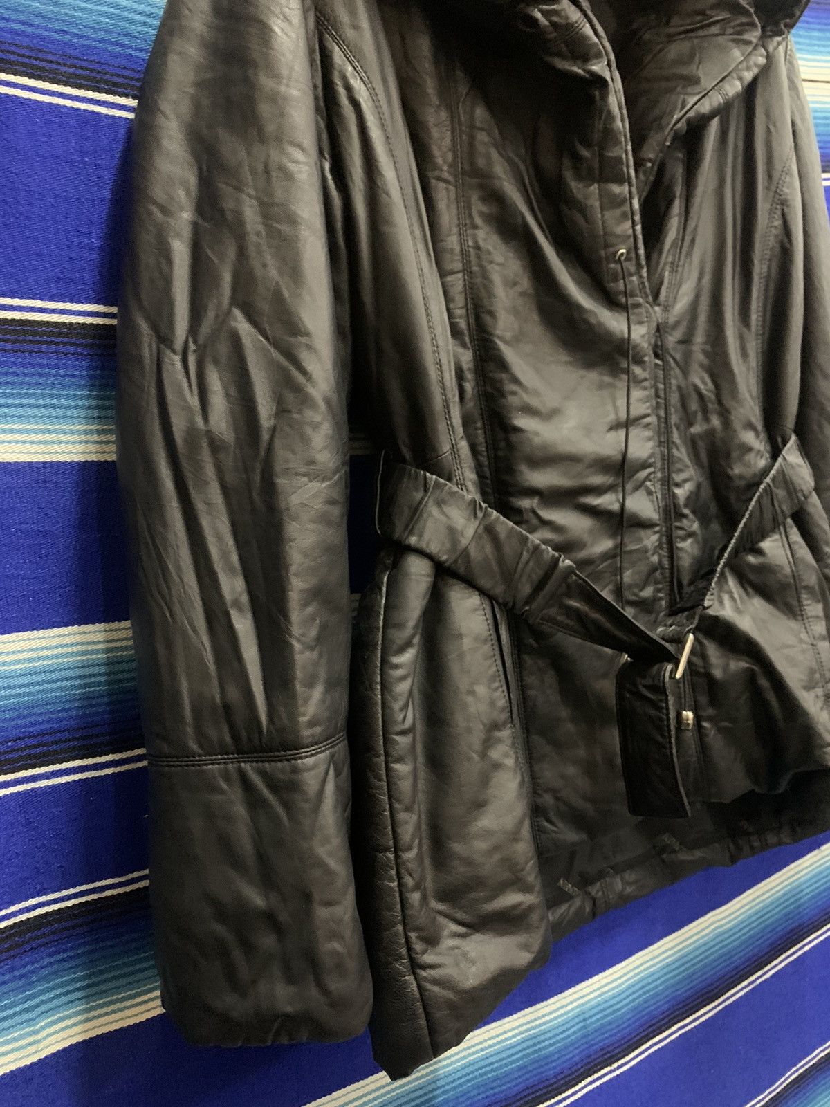 Balmain OFFERR💥 BALMAIN Leather Sheepskin Puffer Jacket With Hooded Size M / US 6-8 / IT 42-44 - 5 Thumbnail