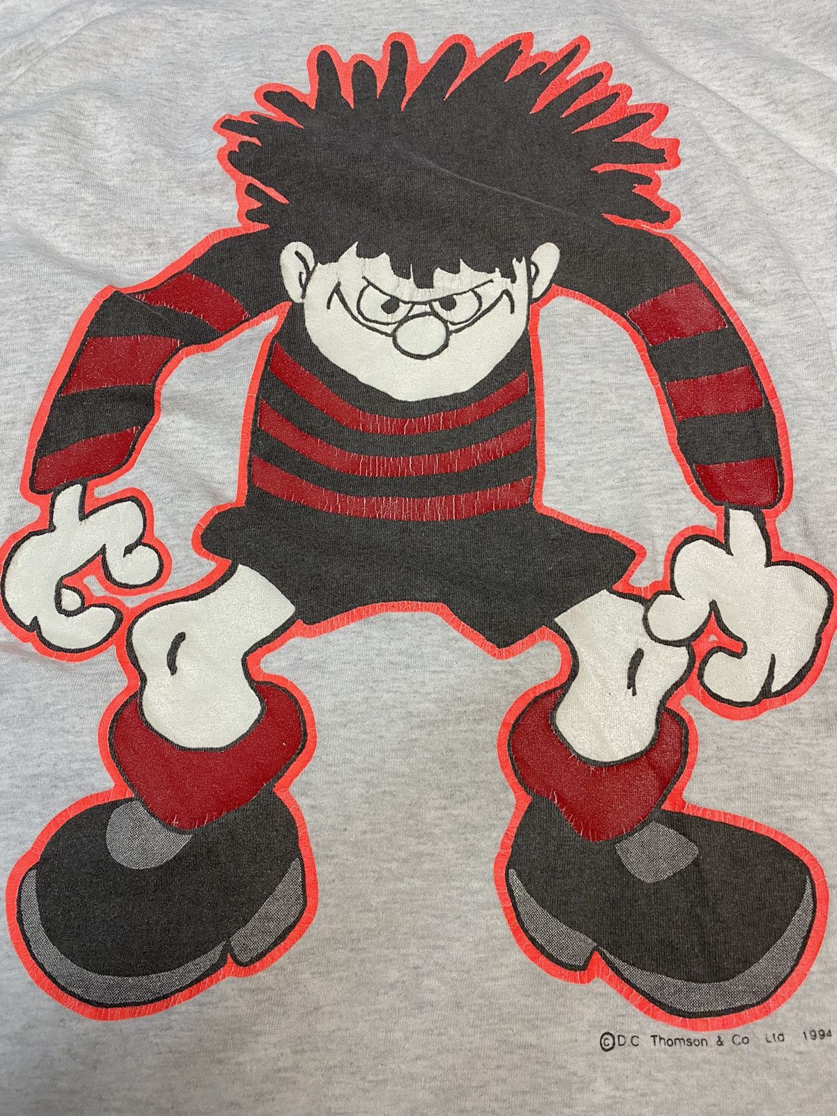 Cartoon Network Dennis The Menace 90s Vintage Size US L / EU 52-54 / 3 - 2 Thumbnail