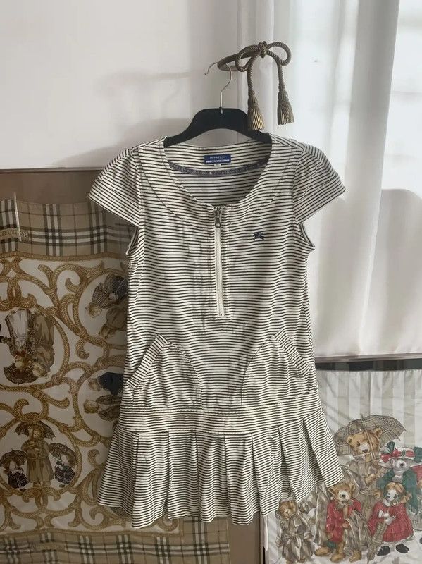 Burberry Burberry Cotton Dress for Women in Cream Size M / US 6-8 / IT 42-44 - 1 Thumbnail