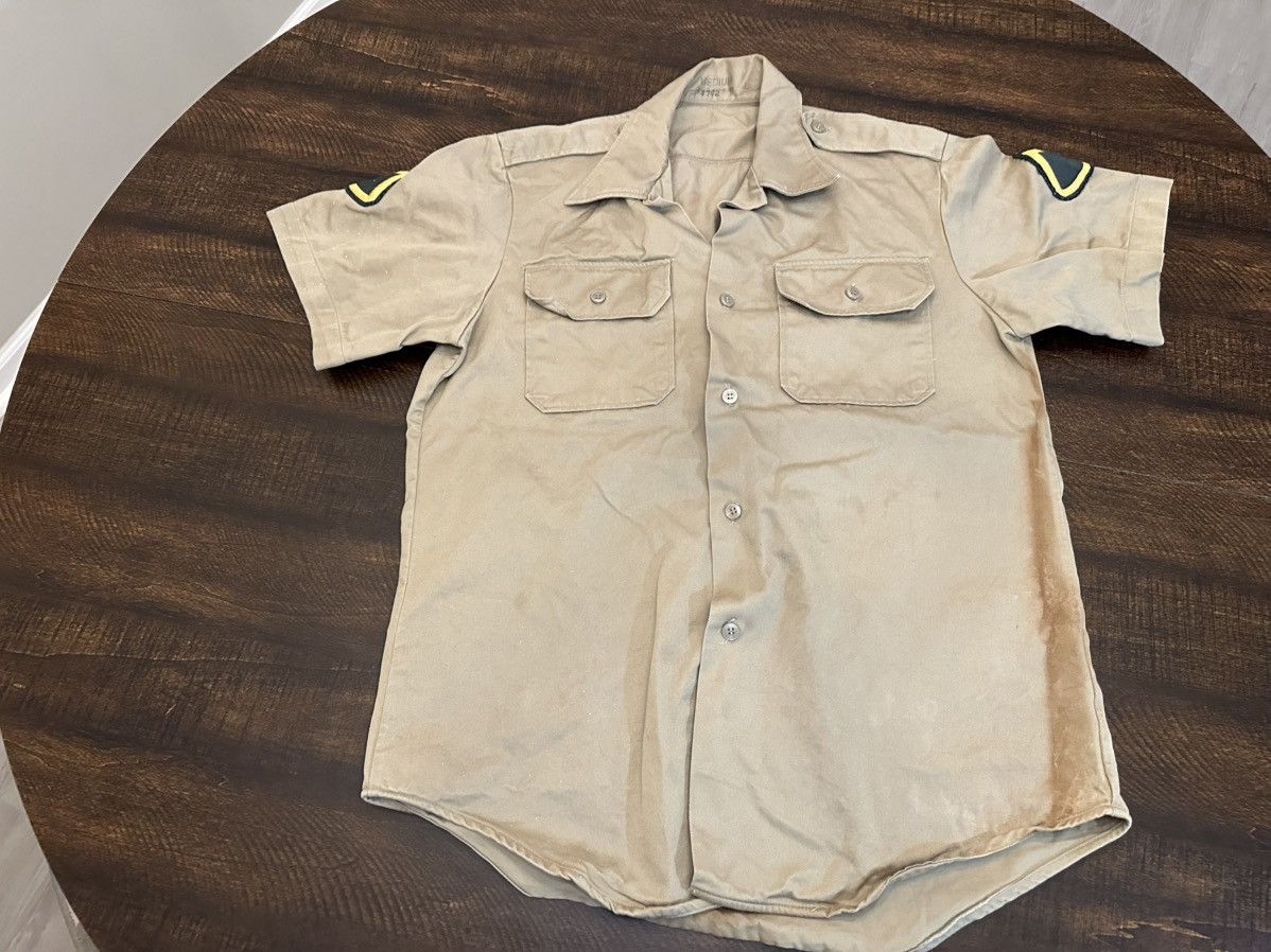 Other Vintage ‘70s Vietnam Military SS 1970’s US Army-Med-Staining Size US M / EU 48-50 / 2 - 5 Thumbnail
