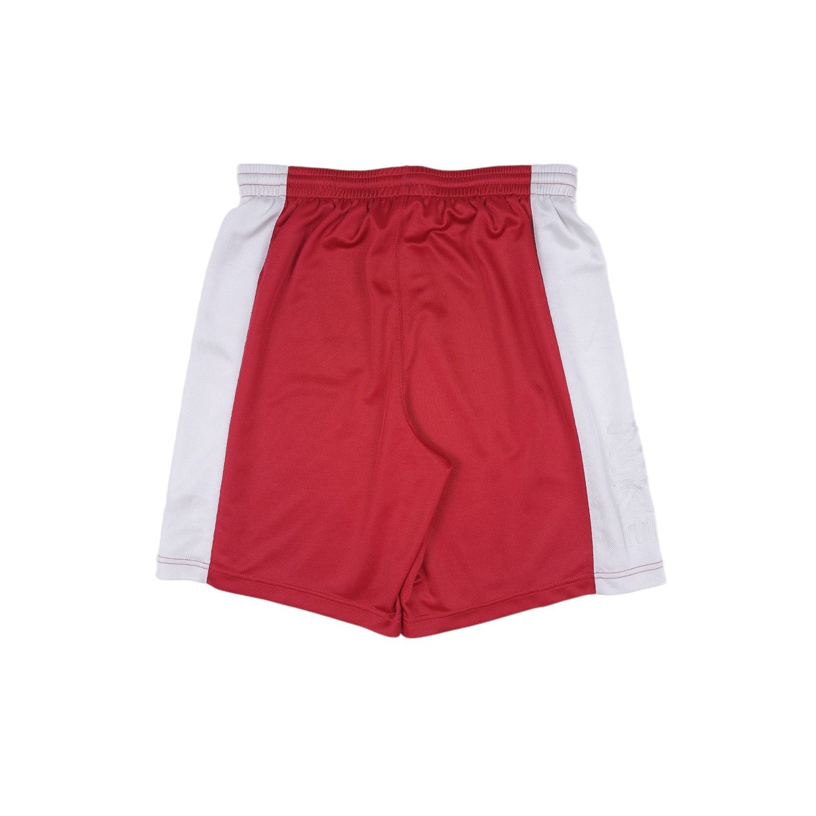 NBA × Nike × Vintage 80's Vintage M Nike Basketball Red White Embroidery Shorts Size US 34 / EU 50 - 2 Thumbnail