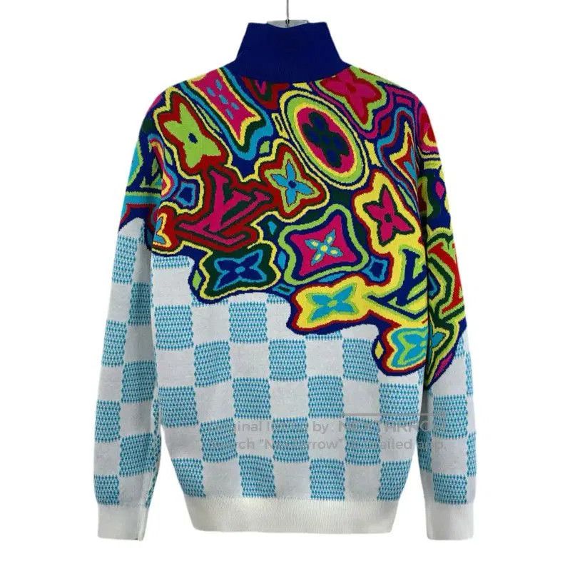 Louis Vuitton Louis Vuitton Colorful Knit Sweater for Men . Size US XS / EU 42 / 0 - 2 Thumbnail