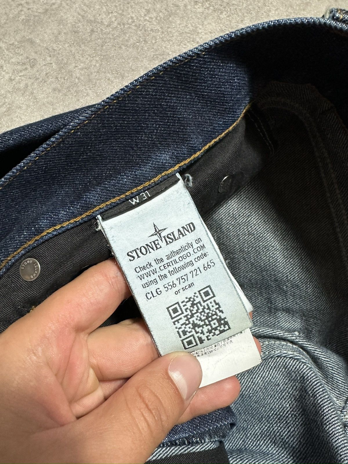 Stone Island Mens Jeans Stone Island Patch Size US 31 - 8 Thumbnail