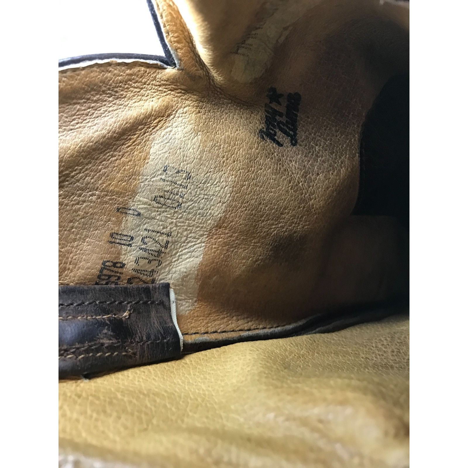 Tony Lama Tony Lama 6978 Chocolate Saigets Goatskin Leather Western Co Size US 10 / EU 43 - 8 Thumbnail