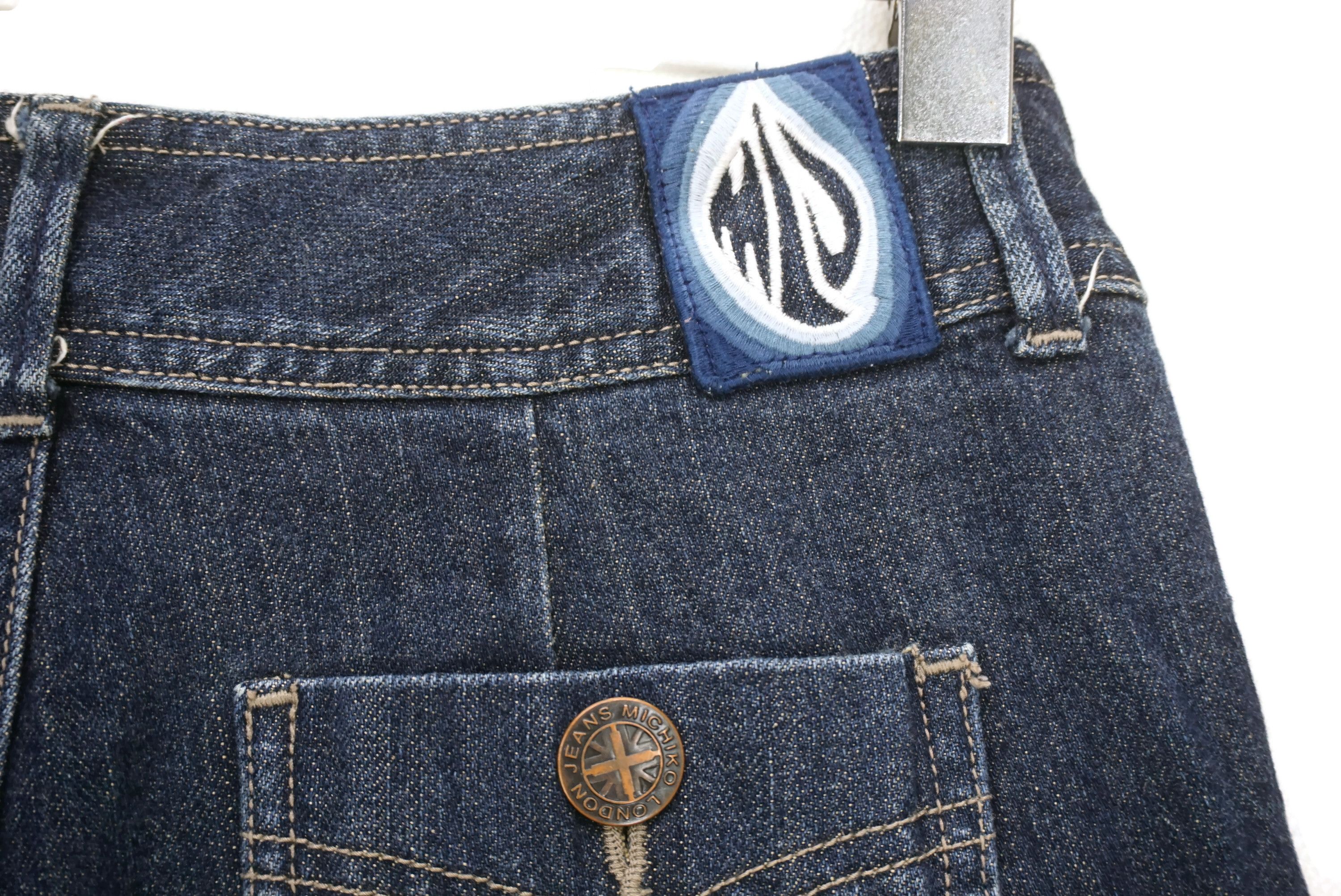 Japanese Brand Michiko London Jeans Size 25 fit W28xL28 Bootcut Denim Size 25" / US 0 / IT 36 - 7 Thumbnail