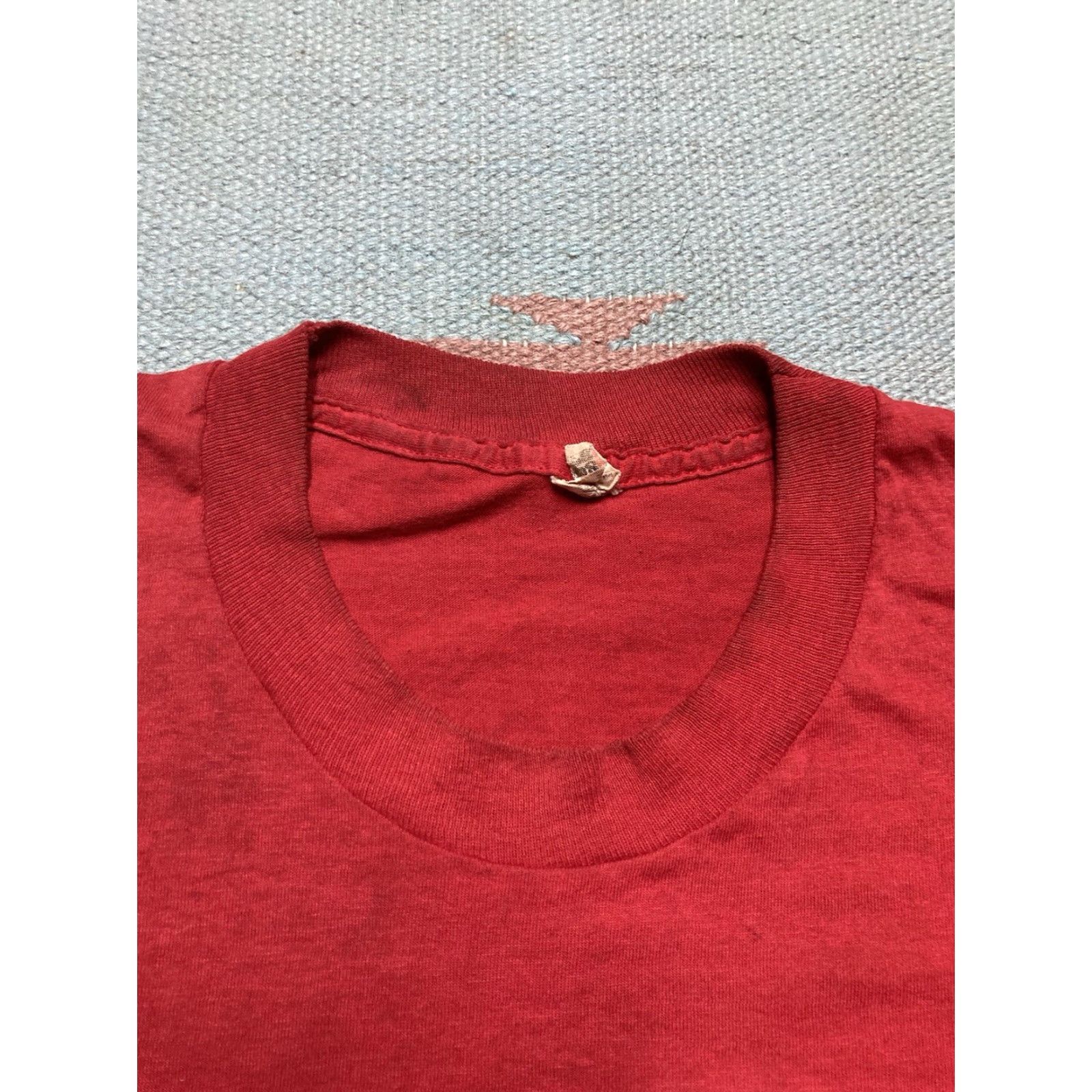 Vintage VINTAGE 80s T-Shirt Men L Red Damn I’m Good Funny Graphic Shirt Size US L / EU 52-54 / 3 - 6 Thumbnail