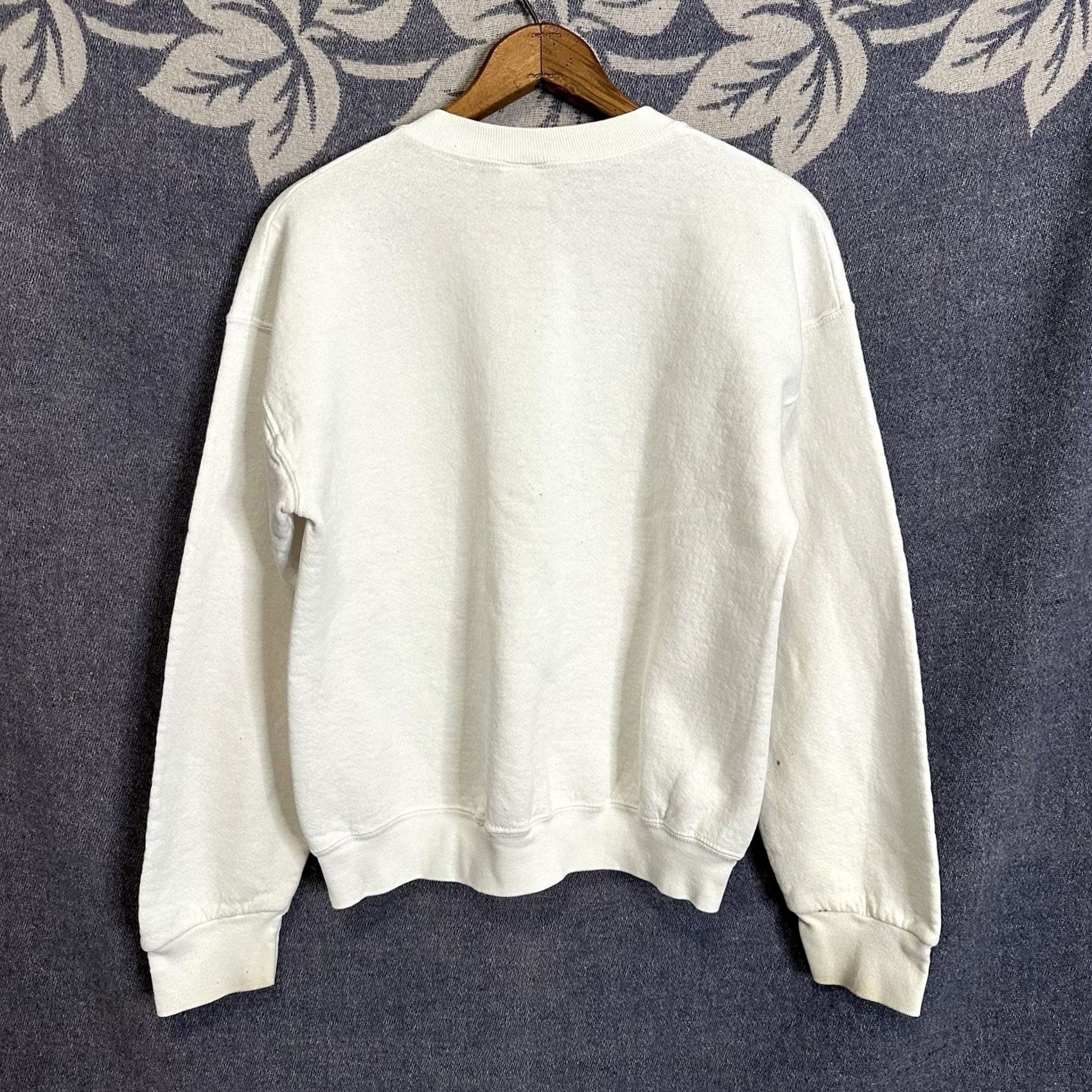 Fruit Of The Loom VINTAGE 90s Fruit Of The Loom Cougars Football Crewneck Sweatshirt M White Size US M / EU 48-50 / 2 - 5 Thumbnail