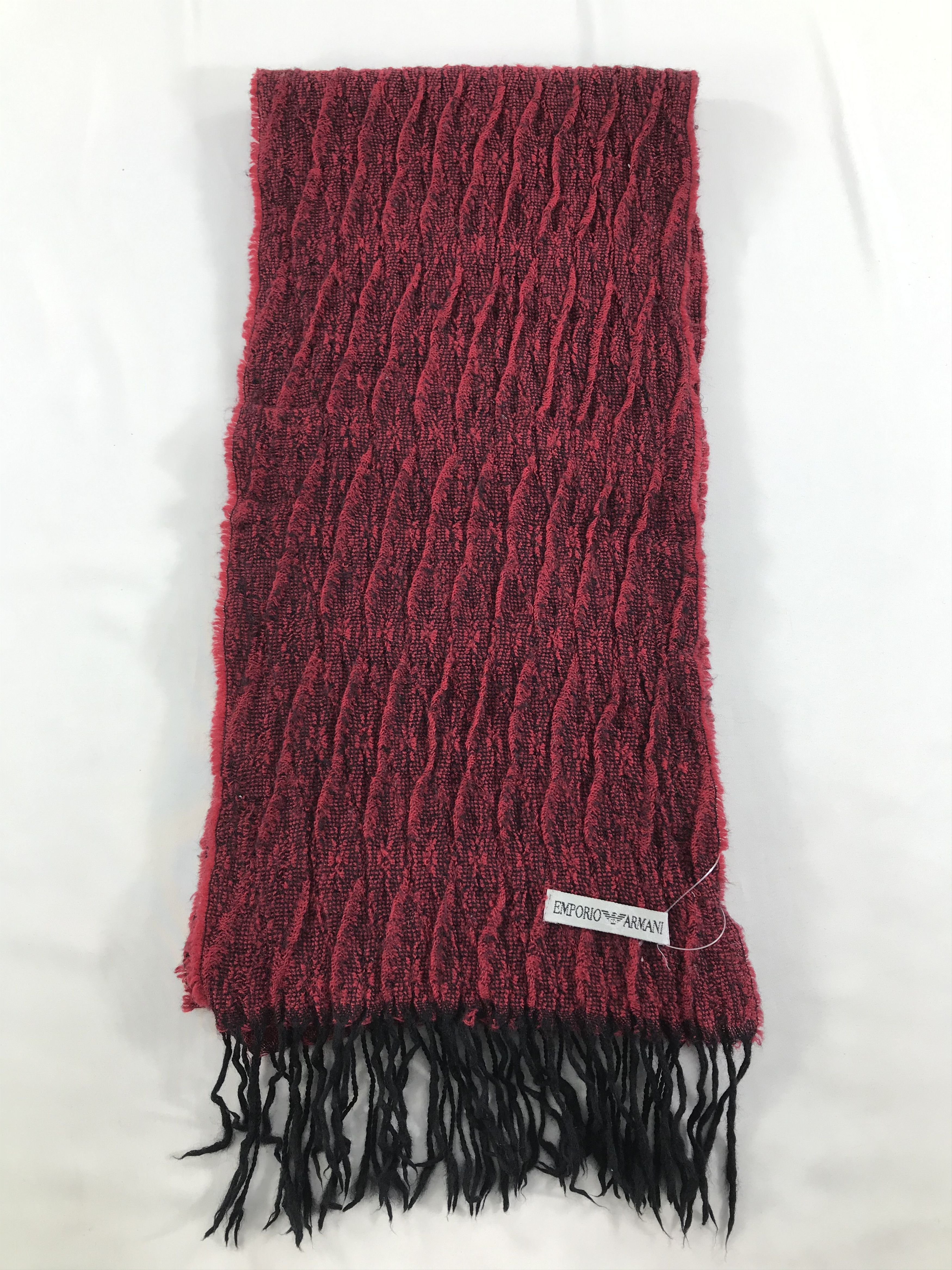 Emporio Armani Vintage Emporio Armani Scarf/Muffler/Neckwear MF1268 Size ONE SIZE - 2 Thumbnail