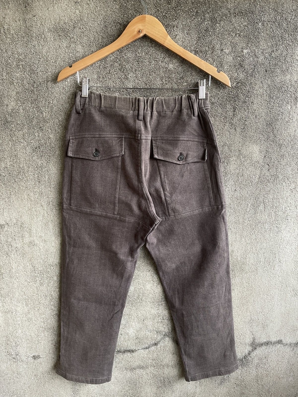 Pleats Please Issey Miyake Vintage 90s🔥Issey Miyake Plantation🔥Fatigue Baker Pants Size US 28 / EU 44 - 4 Thumbnail
