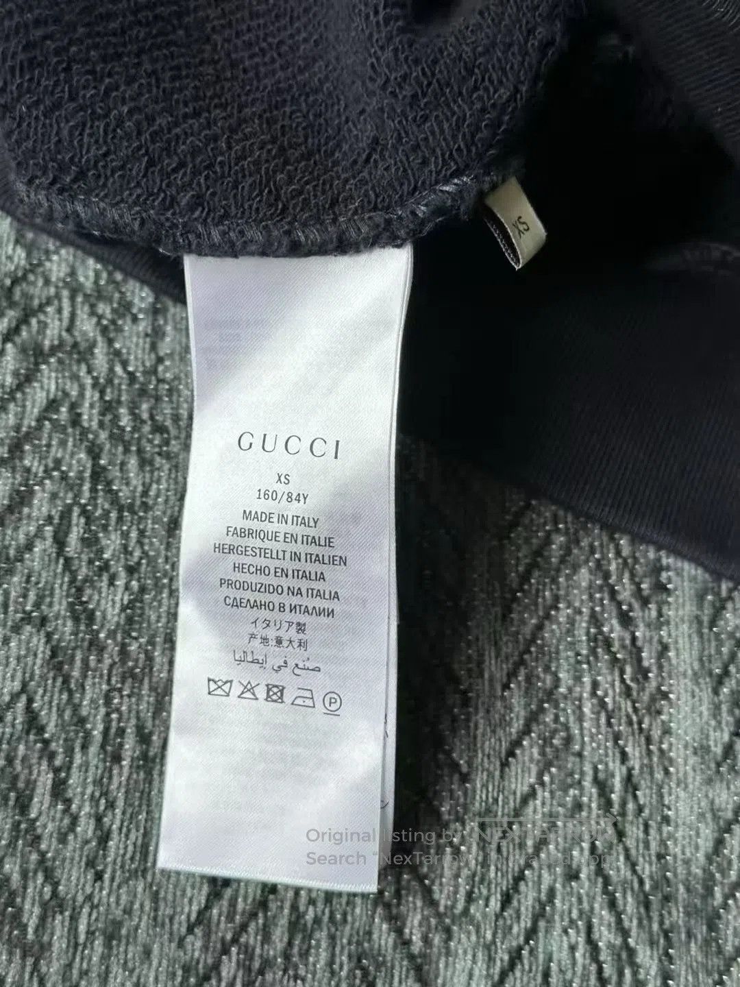 Gucci Guicci Teddy Bear Retro Logo Sweatshirt| Size US XS / EU 42 / 0 - 4 Thumbnail