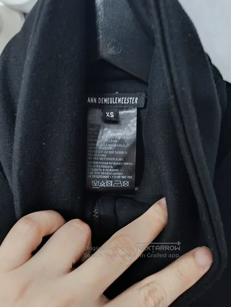 Ann Demeulemeester Ann Demeulemeester Size xs zip-up sweatshirt Size XS / US 0-2 / IT 36-38 - 6 Thumbnail