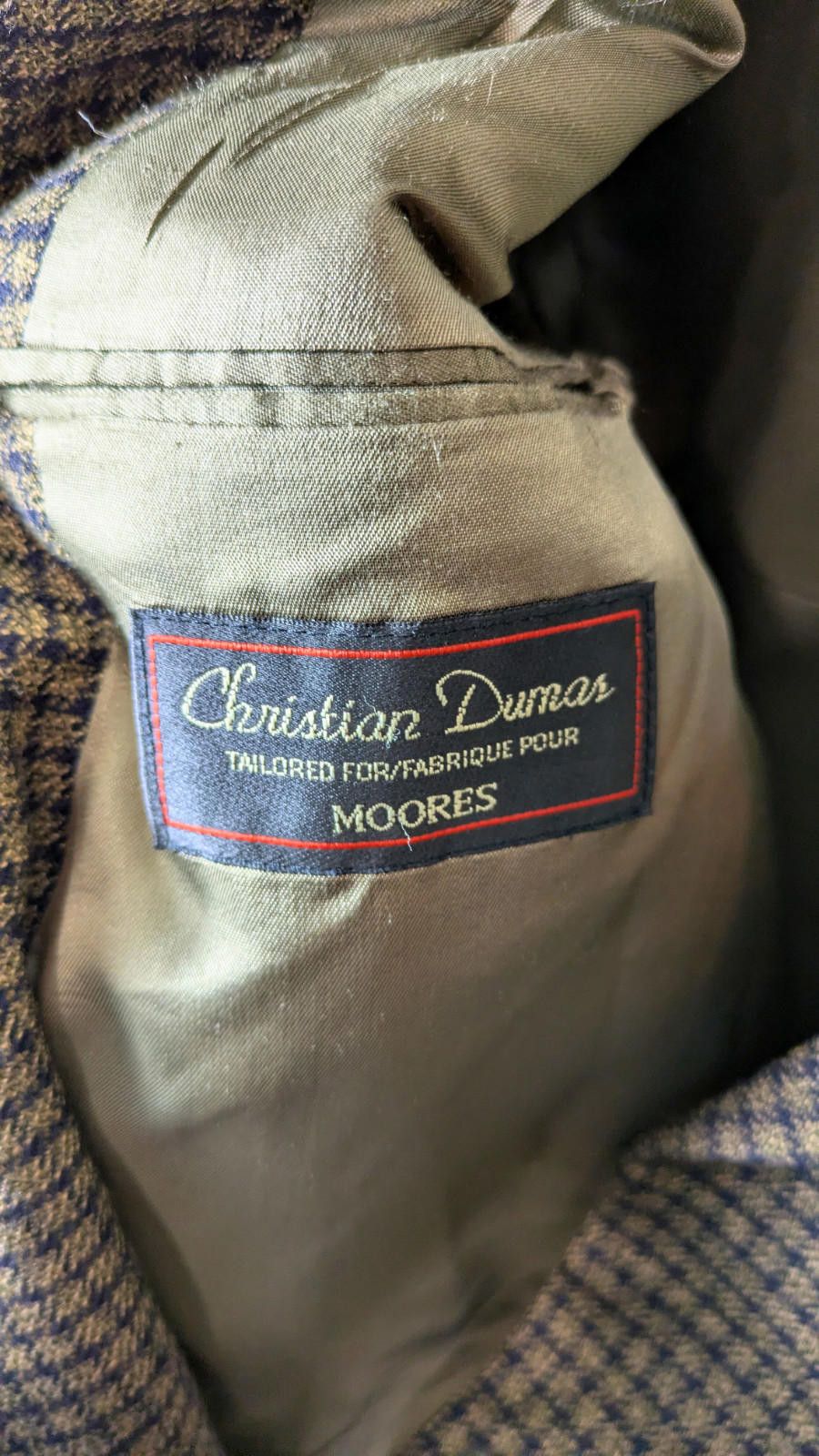 Other Moore's Vintage Wool Jacket - Men's 40 - Classic Button-Down Size 40R - 3 Thumbnail