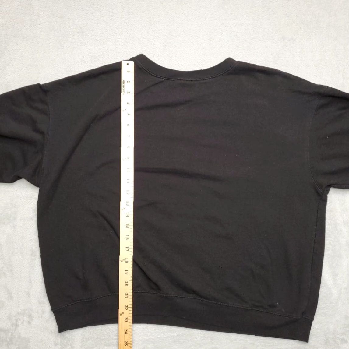 Vintage The Simpsons Sweatshirt Womens 3XL Black Crewneck Cartoon TV Matt Groening Squared Crew Neck Sweatshirt Size XXL / US 16-18 / IT 52-54 - 4 Thumbnail