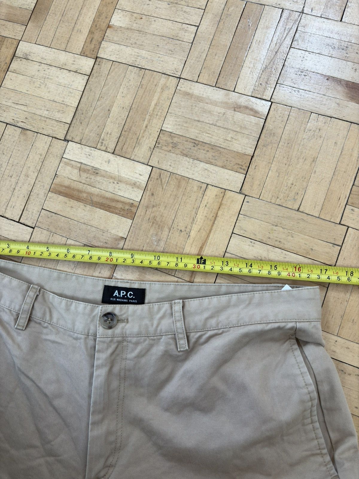 A.P.C. A.P.C Paris Plain Chino Basic Old Money Quiet Luxury Size US 33 - 7 Thumbnail