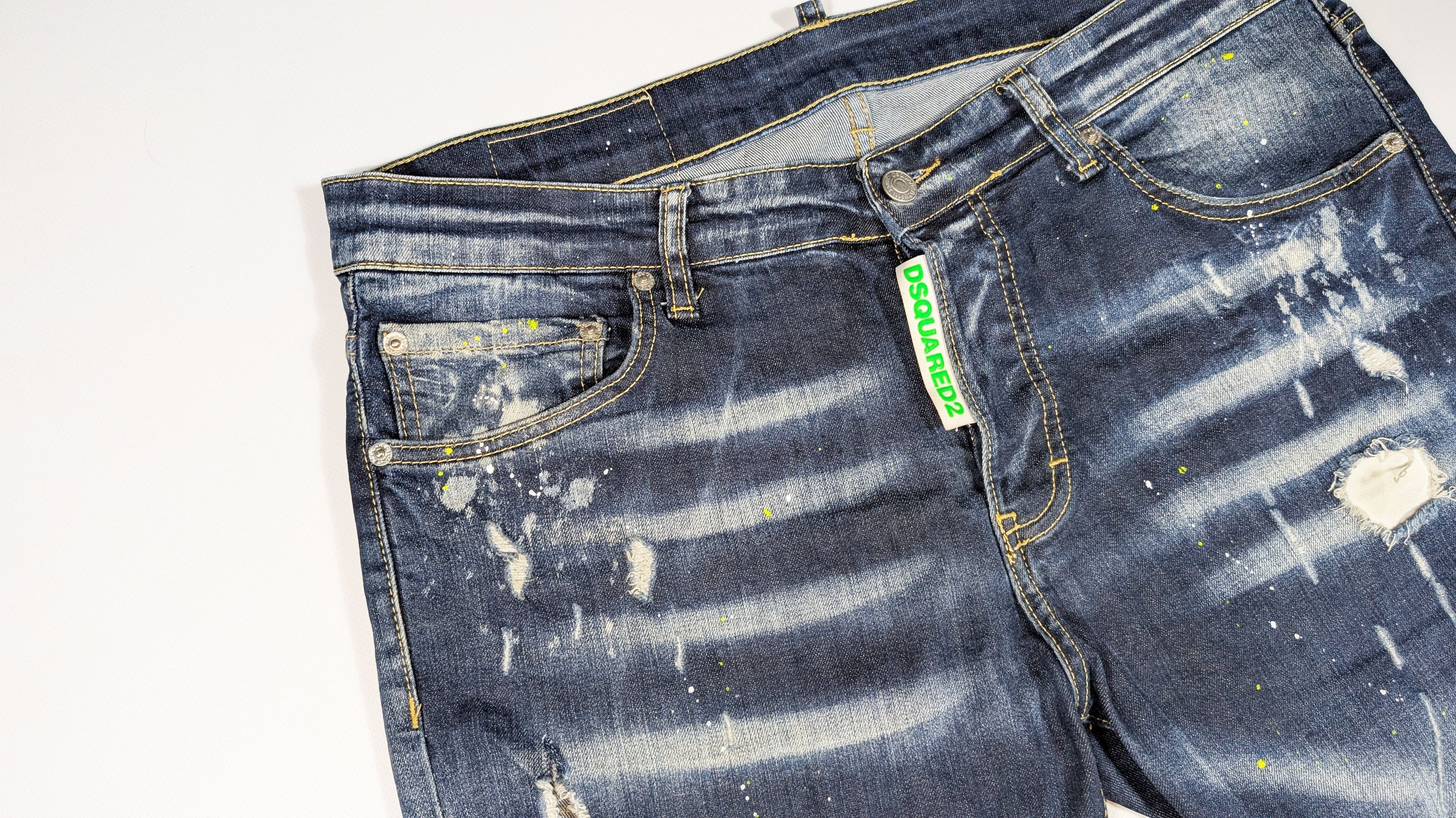 Dsquared2 Dsquared2 Chic Dan Fit Distressed Denim Jeans Size 52 Size US 36 / EU 52 - 3 Thumbnail