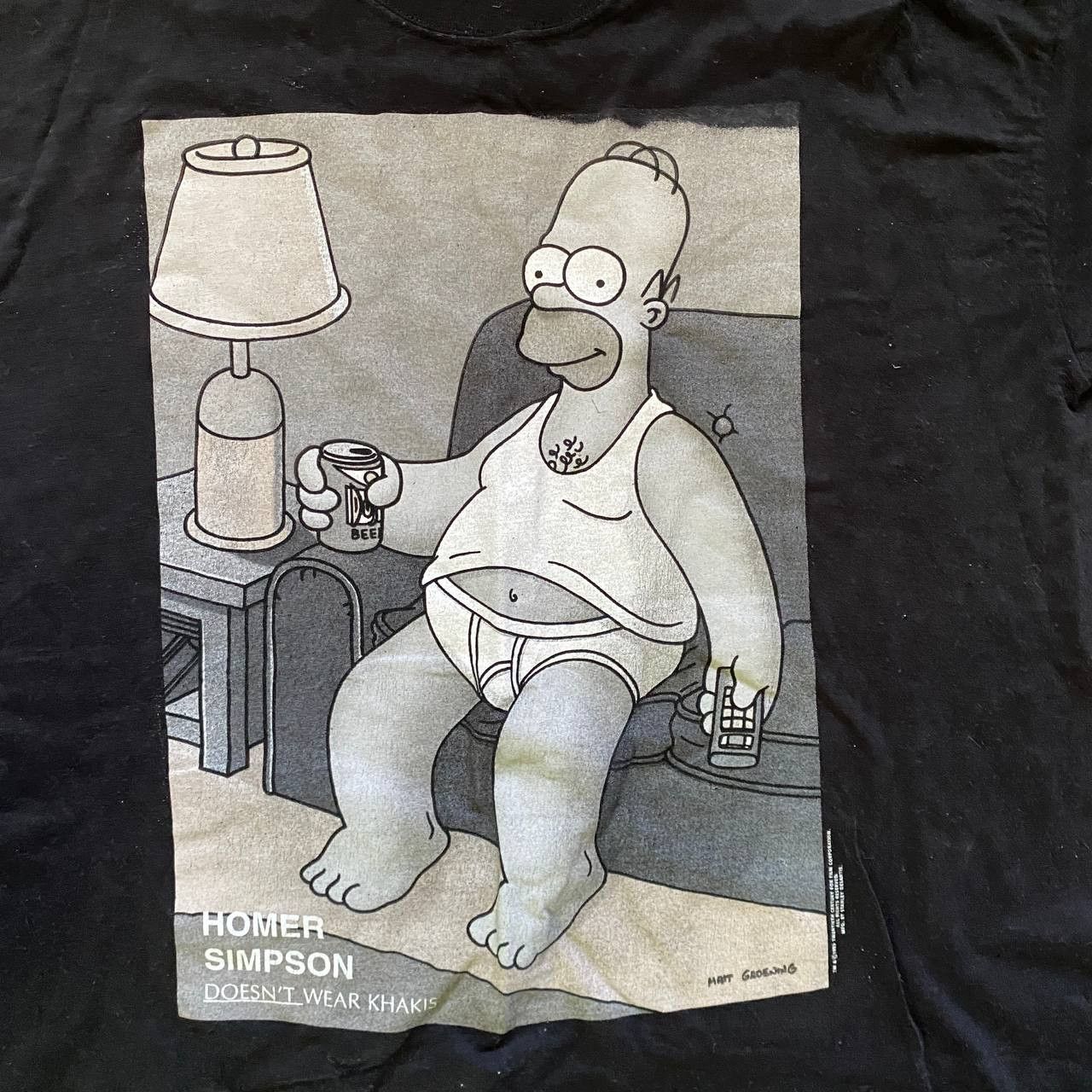 The Simpsons VINTAGE 1995 THE SIMSONS STENLEY DESANTIS BOXY TEE 243 Size US XL / EU 56 / 4 - 3 Thumbnail