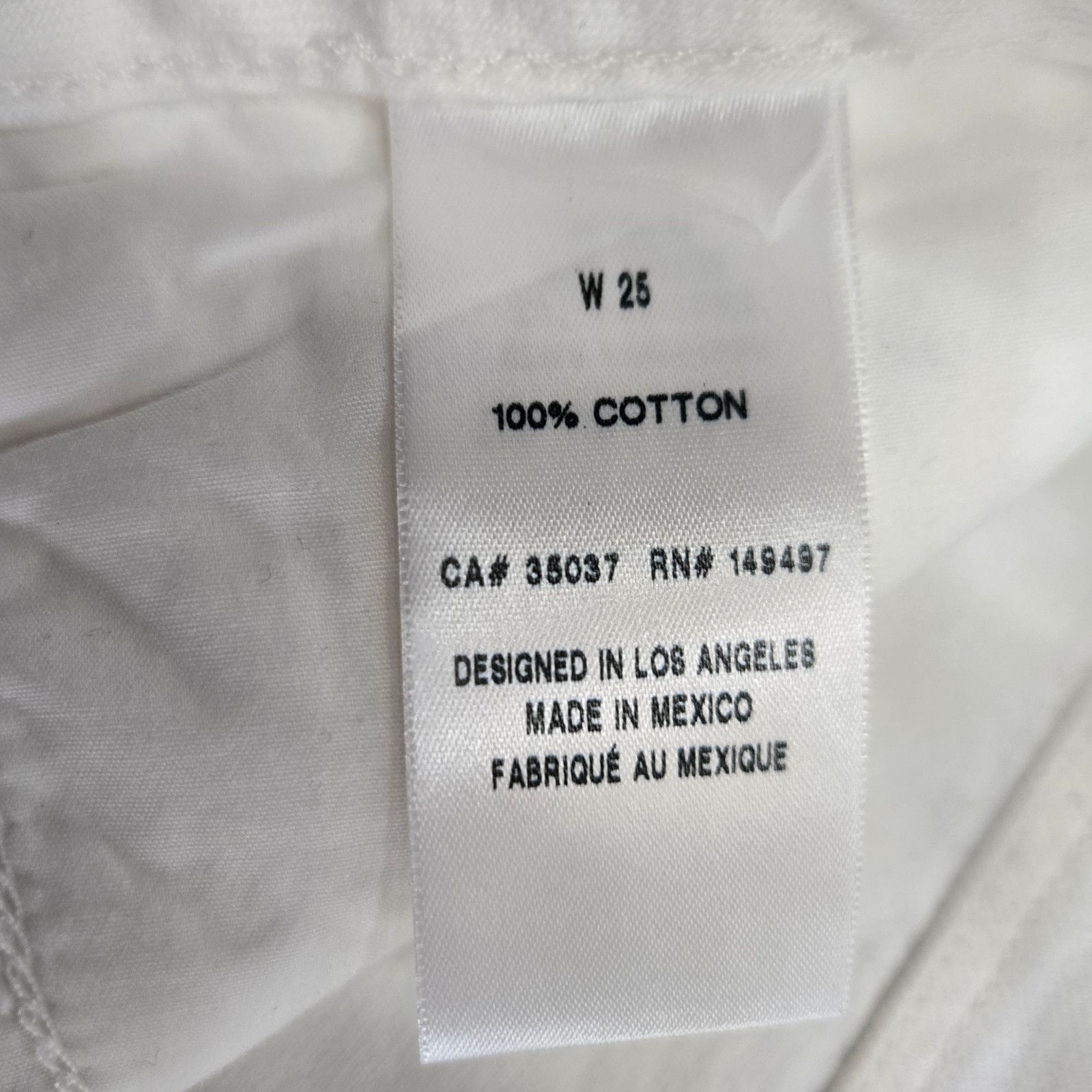 Other Favorite Daughter White High Rise Denim Shorts Size 25 Size 25" / US 0 / IT 36 - 6 Thumbnail