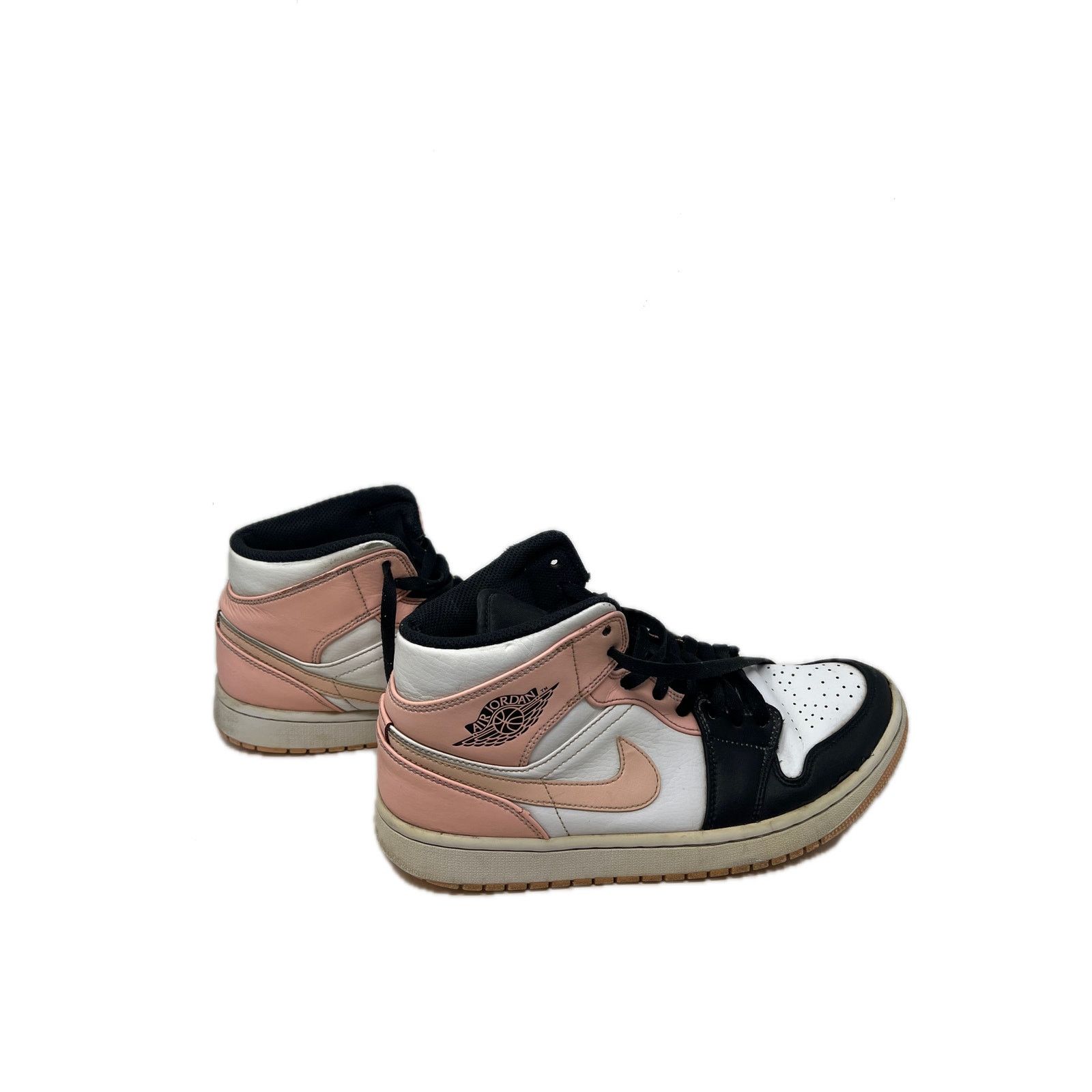 Nike Nike Jordan 1 Mid Arctic Orange Black Toe Mens 9.5 Size US 9.5 / EU 42-43 - 3 Thumbnail