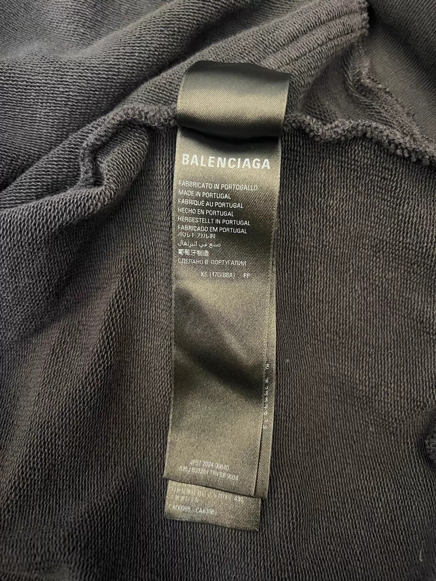Balenciaga Balenciaga x Under Armour FW24 Zip Hoodie Black Logo XS Unisex Size XS / US 0-2 / IT 36-38 - 5 Thumbnail