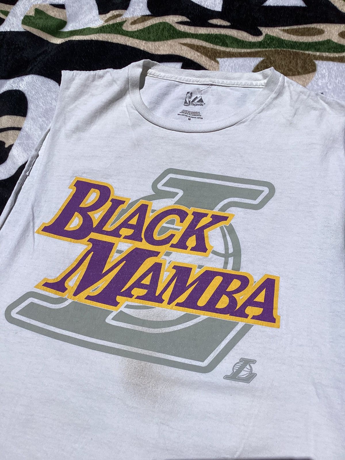 Majestic Kobe Bryant #24 Black mamba majestic cut off size M T-shirt Size US M / EU 48-50 / 2 - 2 Thumbnail