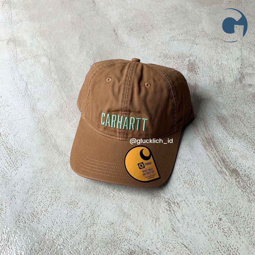 Carhartt Carhartt, Script Graphic Cap Brown Size ONE SIZE - 1 Thumbnail