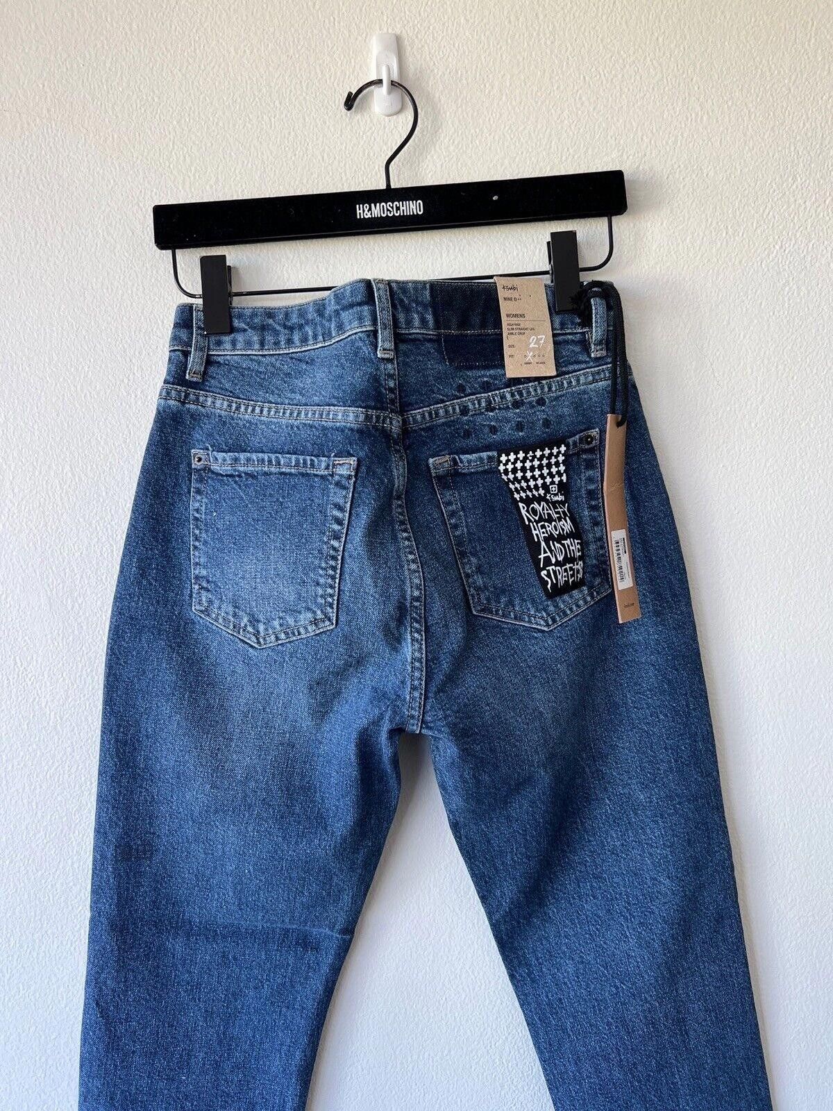 Ksubi new Ksubi womens denim jean nine o slim runaway blue 27 9 Size 27" / US 4 / IT 40 - 5 Thumbnail