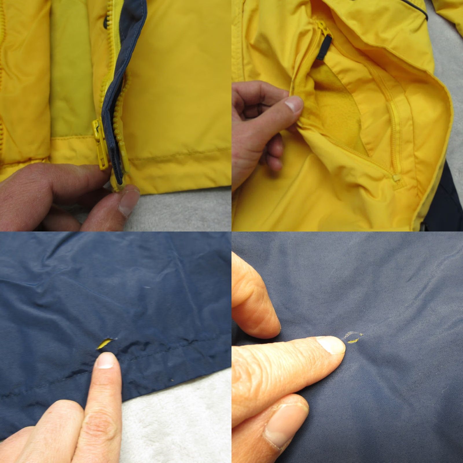 Vintage VINTAGE Columbia Jacket Womens XL Yellow Blue Interchange Hooded 3 in 1 Shell Size XL / US 12-14 / IT 48-50 - 10 Thumbnail