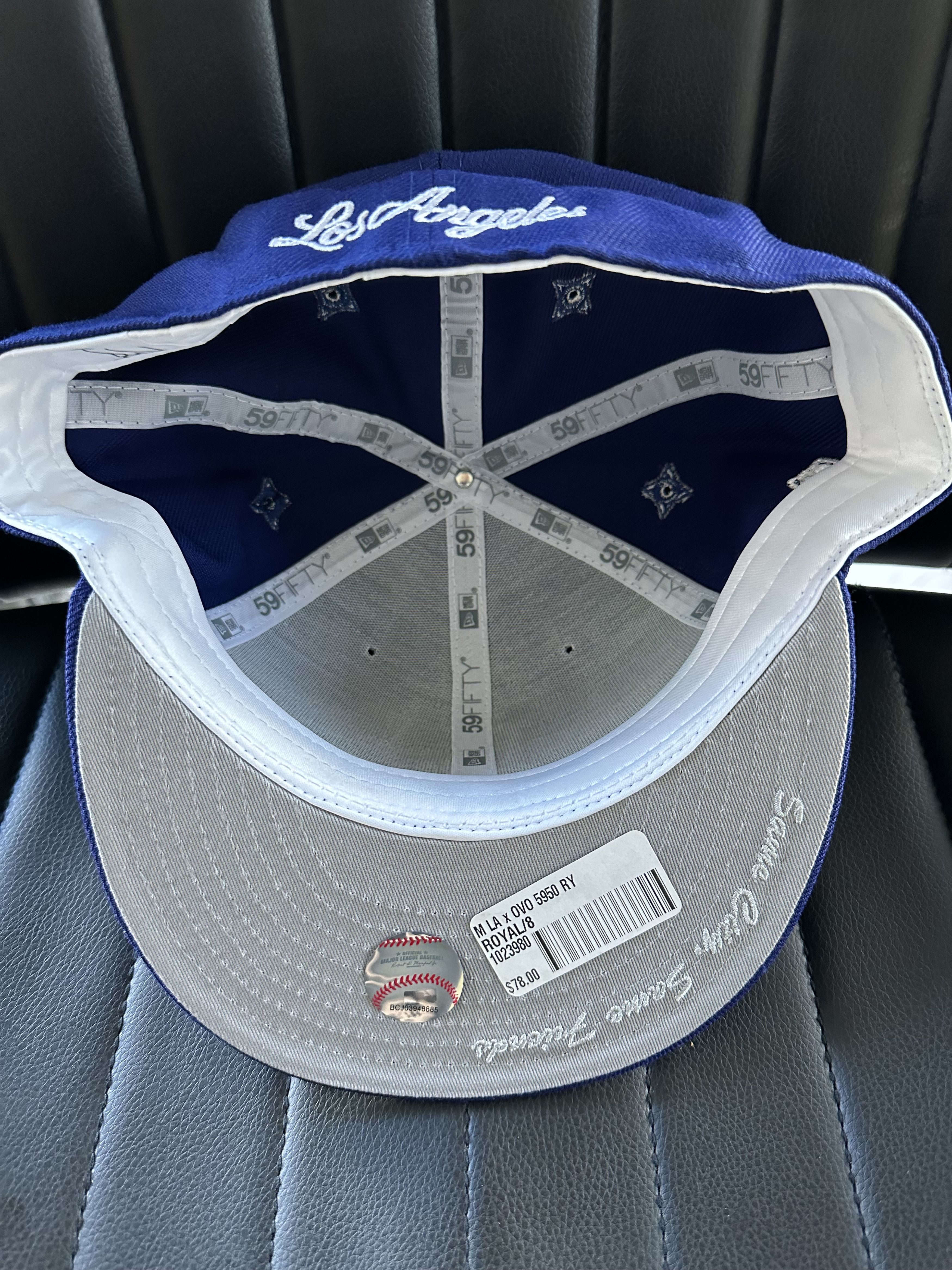 Drake × MLB × New Era NEW OVO X DODGERS NEW ERA FITTED HAT Size ONE SIZE - 5 Thumbnail