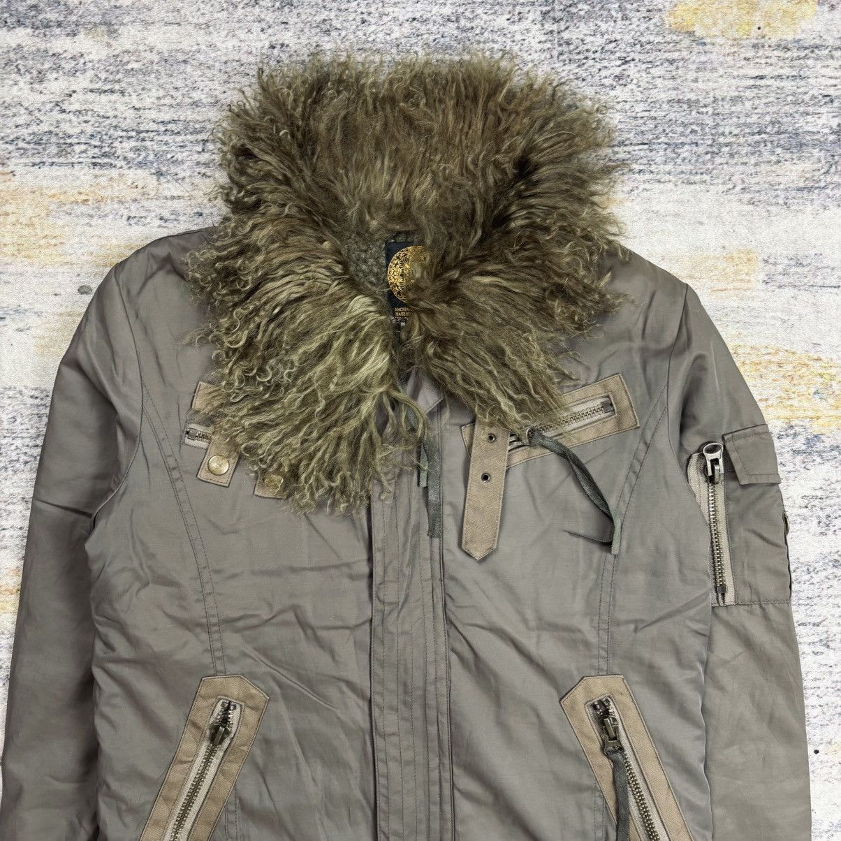 Ekam Archive Midas - Fur Collar Pilot Jacket Size US M / EU 48-50 / 2 - 5 Thumbnail