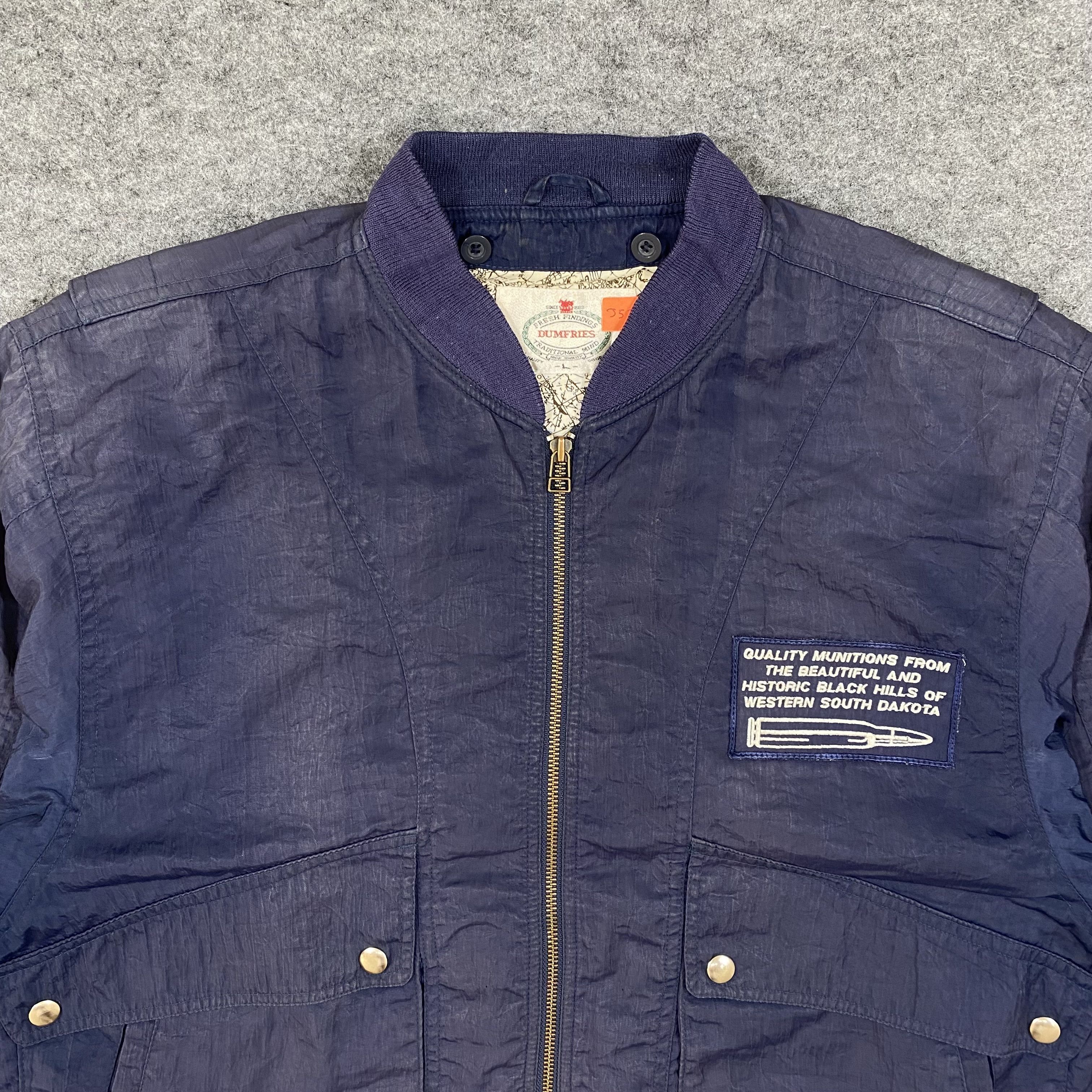 Issey Miyake Vintage 90s Dumfries Fresh Findings Bomber Jacket-J570 Size US L / EU 52-54 / 3 - 6 Thumbnail