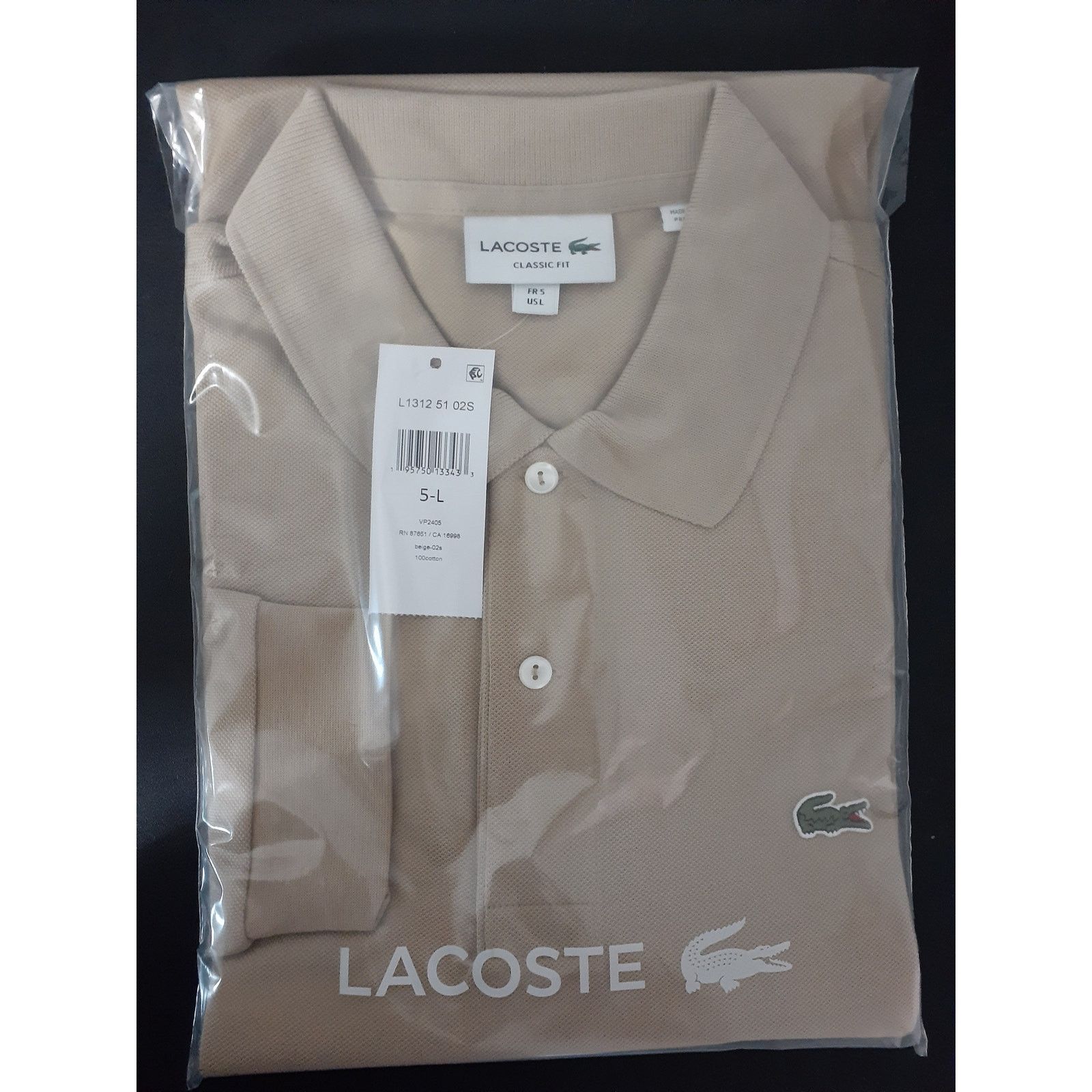 Lacoste Lacoste Mens Classic Long Sleeve Pique Polo Shirt Viennois L Size US L / EU 52-54 / 3 - 2 Thumbnail