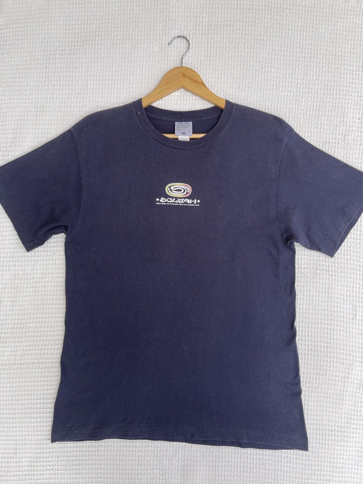 Vintage Last Drop🔥Rare🔥Vintage 90s SOLJAH Surfing,Boardshaping Tee Size US L / EU 52-54 / 3 - 11 Thumbnail