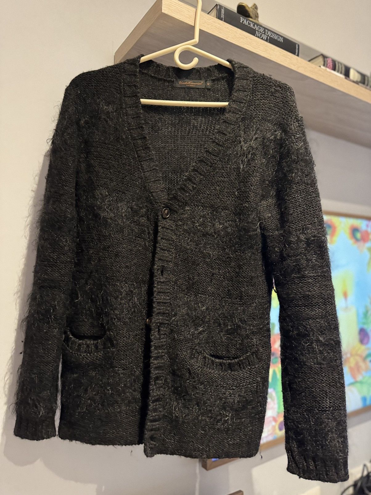 Undercover Mohair Cardigan Boro UNDERCOVER Mohair Cardigan