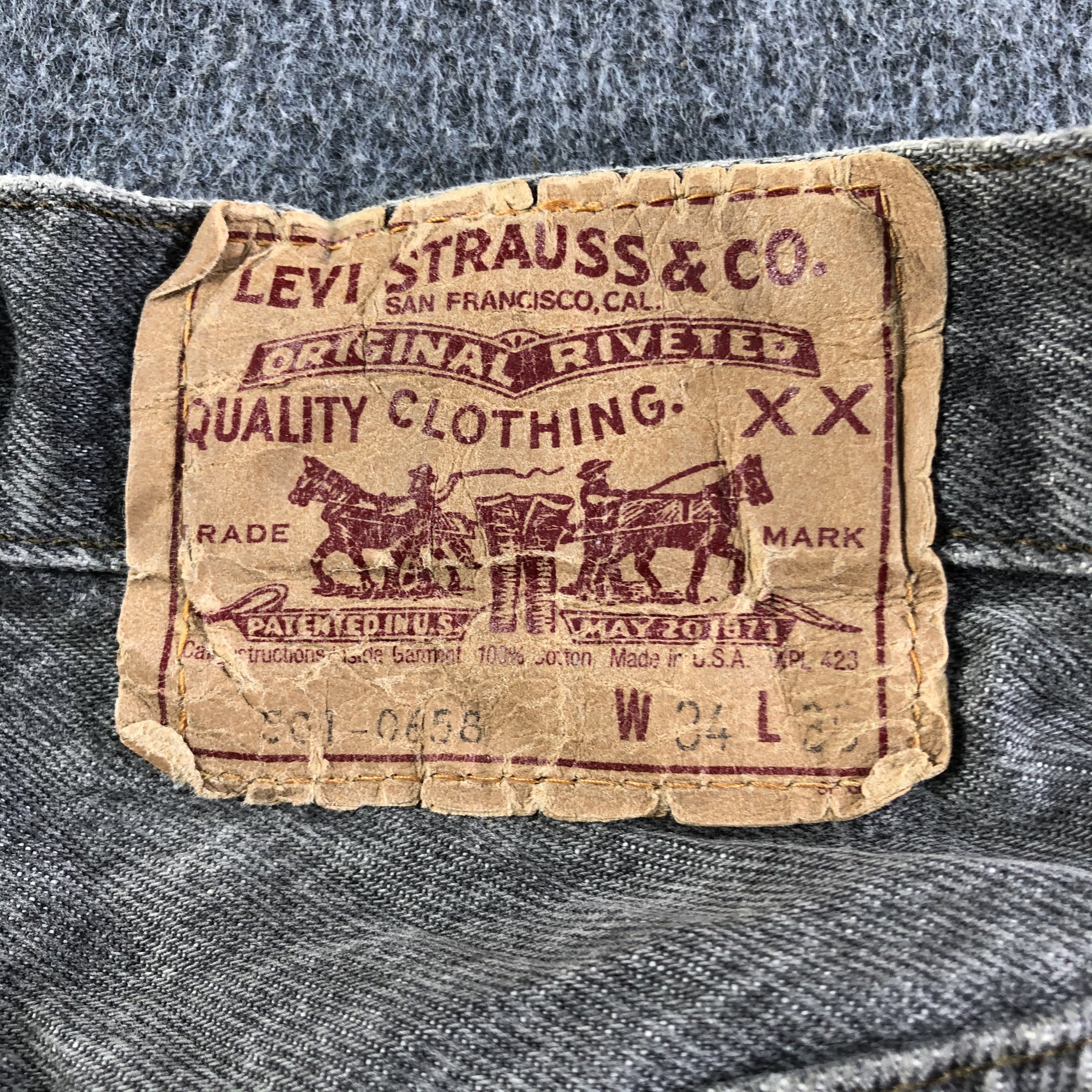 Levi's Vintage 90s Levis 501 Jeans-J3946 Size US 33 - 5 Thumbnail