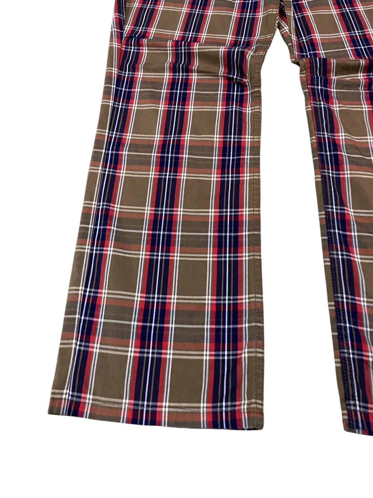 Kapital Rare Vintage Brand Kapital Checked Blend Cropped Pants 1990s Size US 27 - 5 Thumbnail