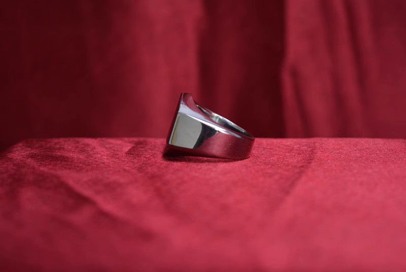 Jewelry New Trend Jewelry Rings Open Size Chrome Ring (Size 7-13) Size ONE SIZE - 2 Thumbnail