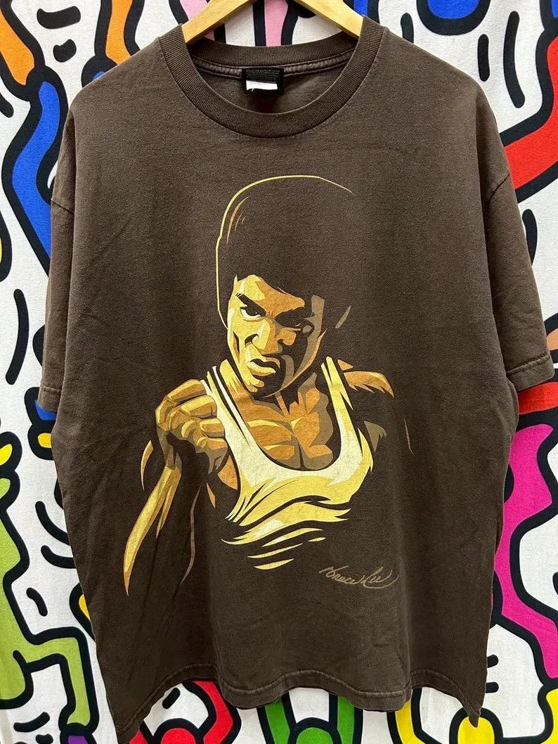 Vintage Vintage 2000s Bruce Lee tshirt size XL Size US XL / EU 56 / 4 - 2 Thumbnail