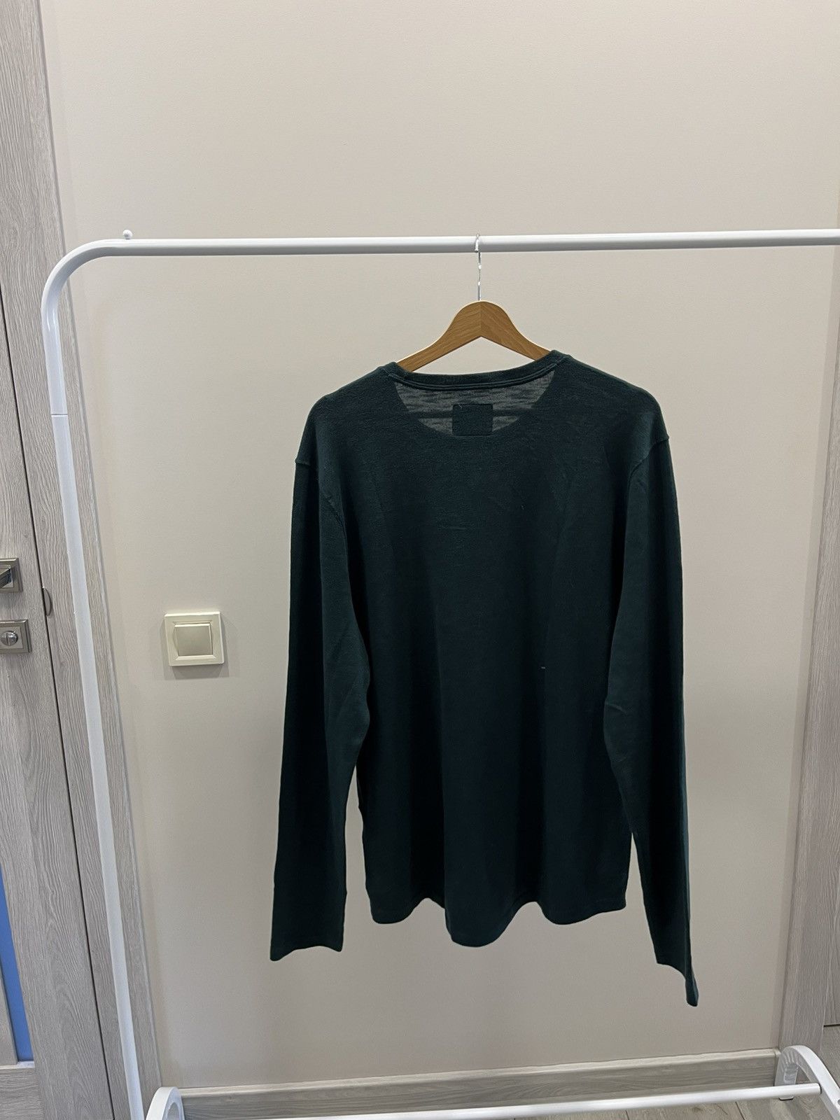 If Six Was Nine Abercrombie & Fitch Sweater Y2K Green Pullover Crew Neck Size US XL / EU 56 / 4 - 3 Thumbnail